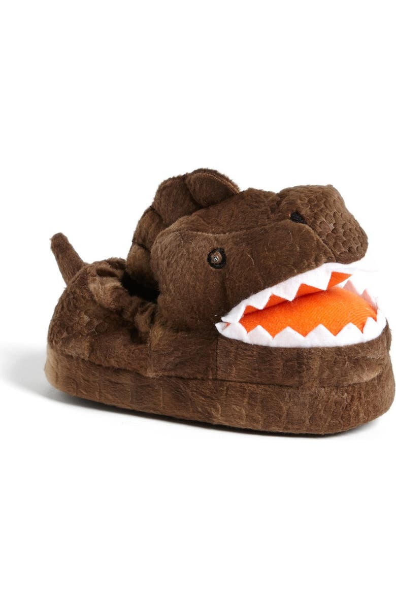 Nordstrom Light Up Dinosaur Slippers, Main, color,