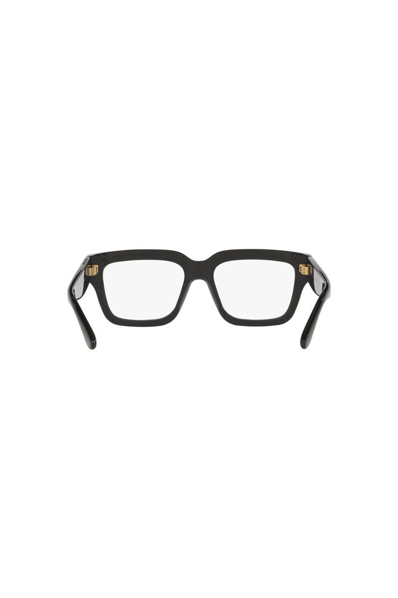 53mm Rectangle optical glasses, Alternate, color, Black