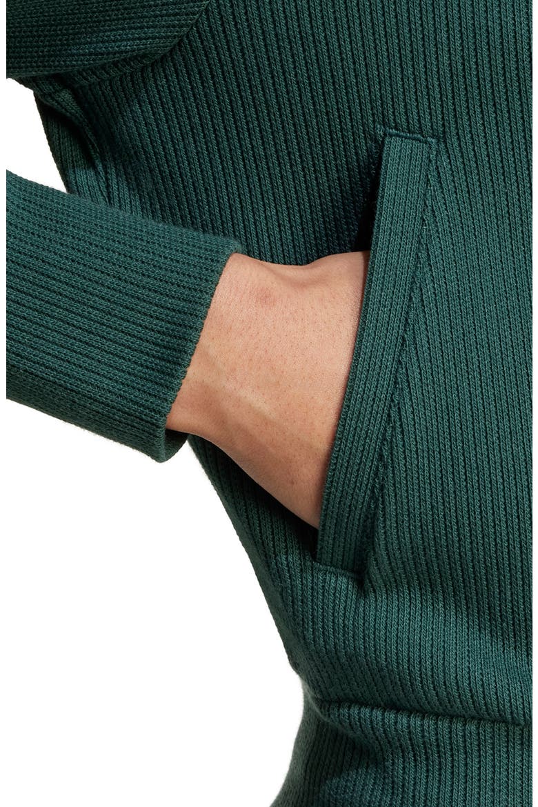 Adicolor 3-Stripes Knit Midi Skirt, Alternate, color, MINERAL GREEN