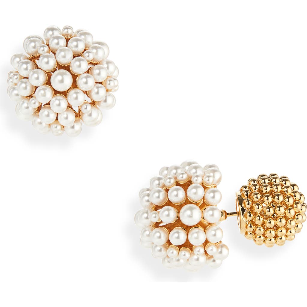 Zimmermann Dandelion Jacket Earrings In Gold