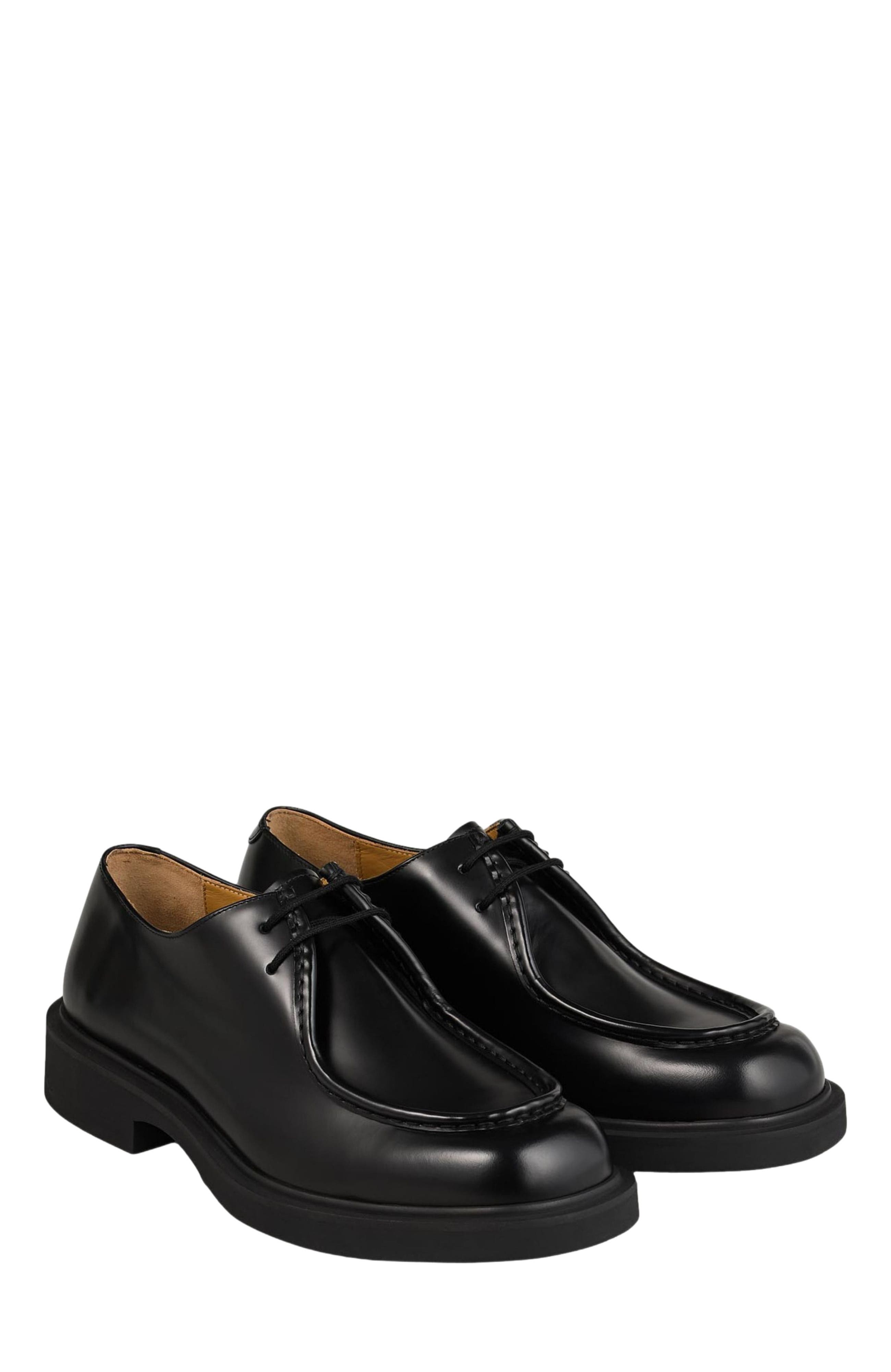 SANDRO Patent leather derbies, Alternate, color, 