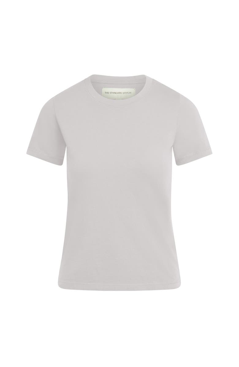 The Standard Stitch The Organic Cotton Crew Tee, Alternate, color, Oyster