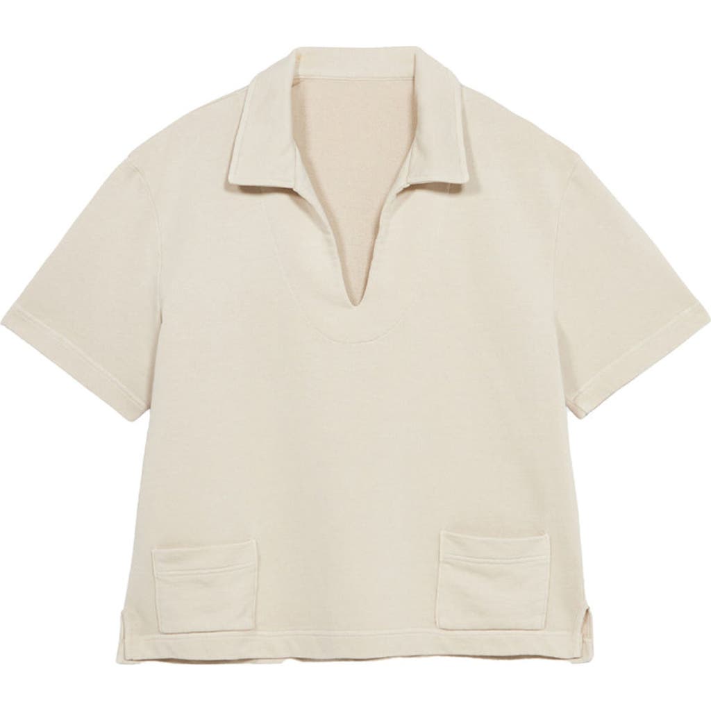 Fortela Grand Brushed Jersey V-neck Sweater In Gray