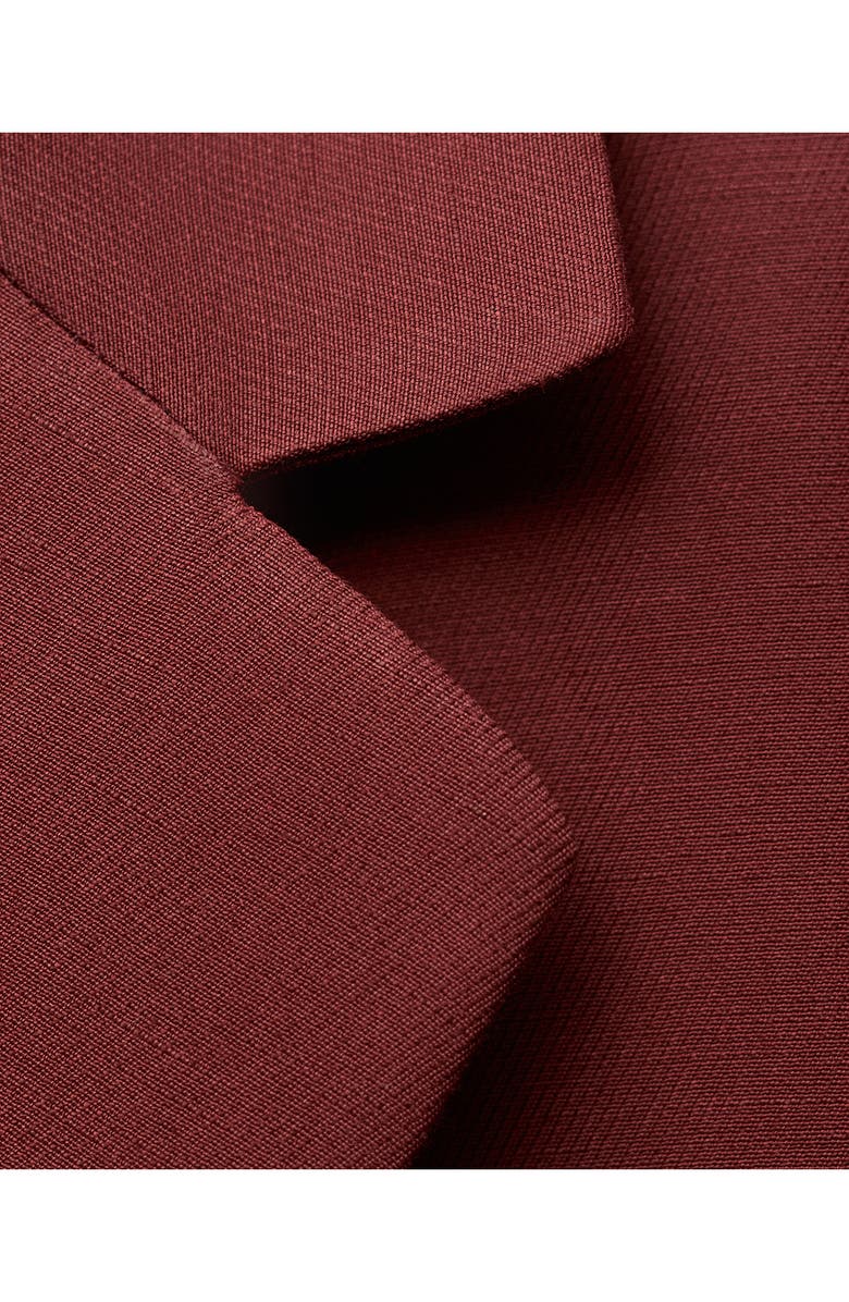 MANGO Suit Blazer, Alternate, color, Wine