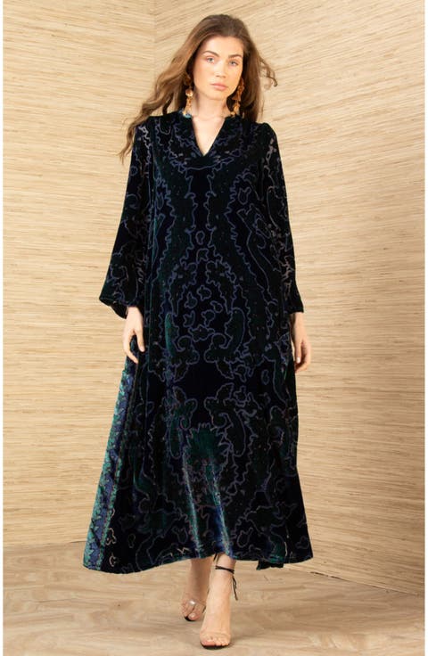 Emberlynn Velvet Dress