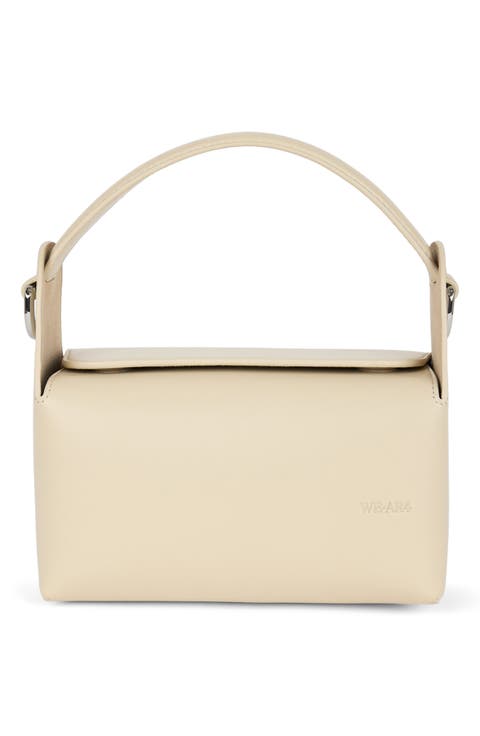 The Pastry Box 20 Leather Top Handle Bag