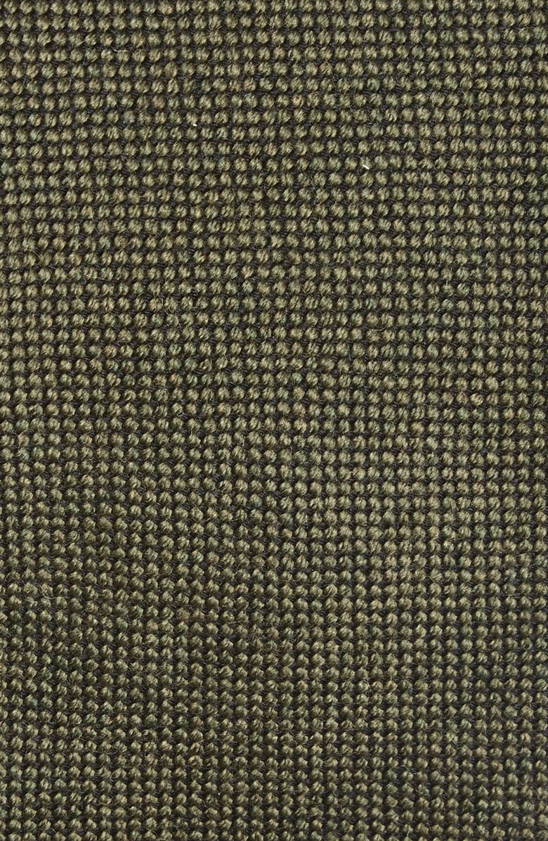 Drake's Plain Wool Tie, Alternate, color, Khaki