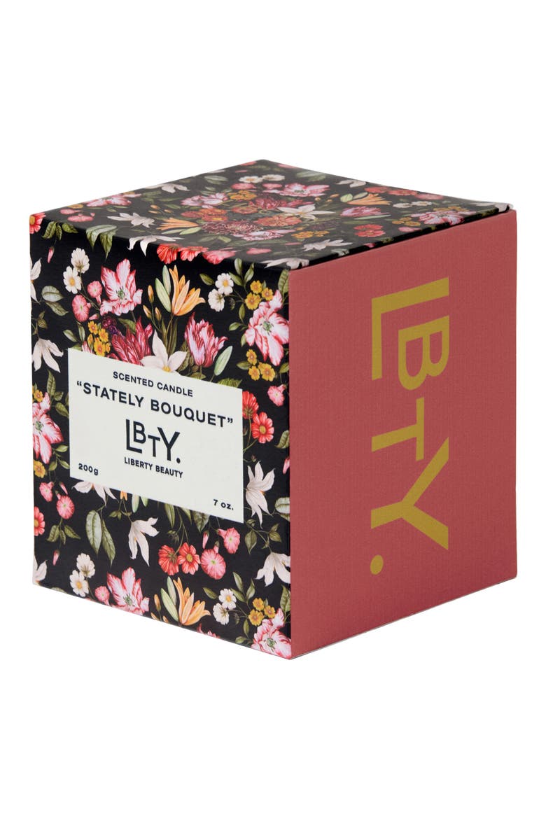 Stately Bouquet Scented Candle, Alternate, color, NO COLOR