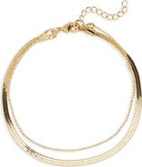 NORDSTROM RACK Demi-Fine Dainty Chain Bracelet
