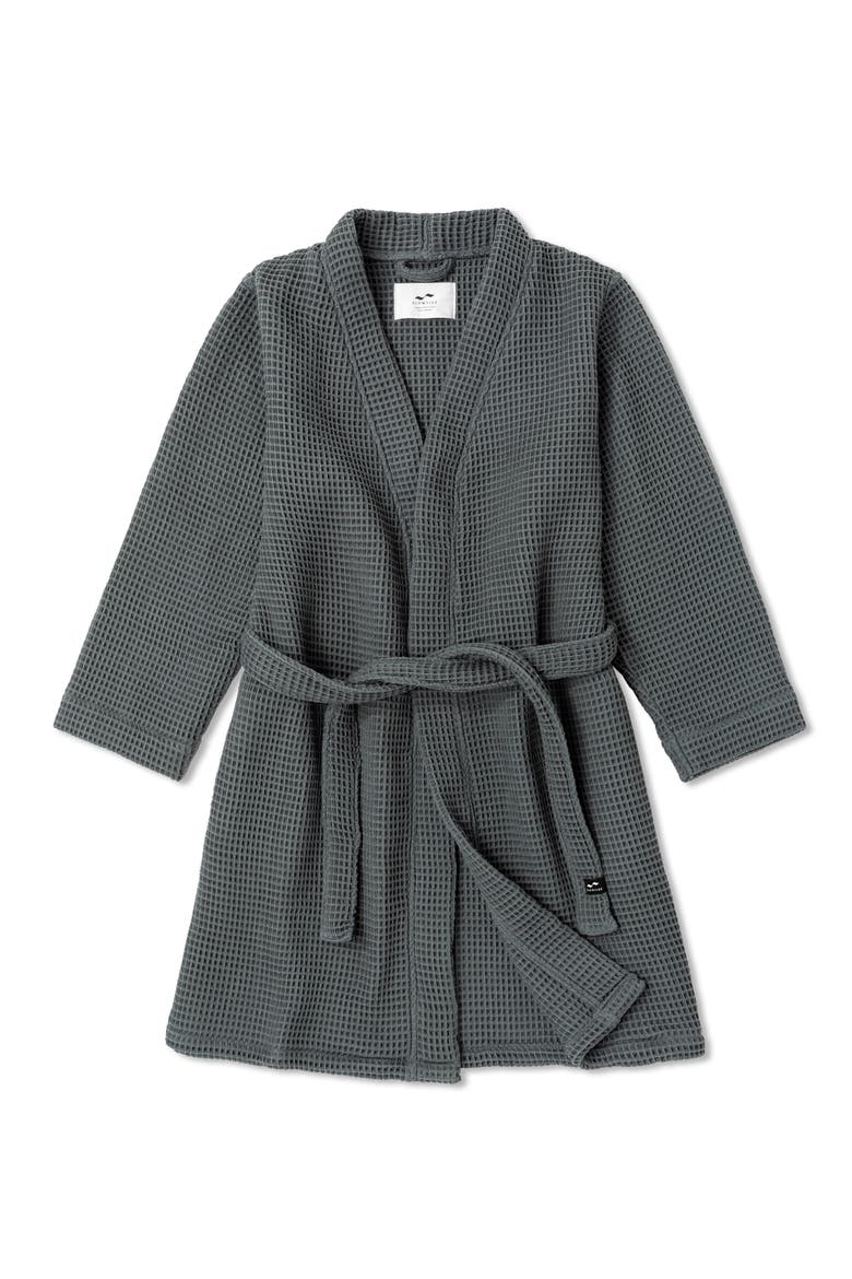 Guild Waffle Robe, Main, color, SLATE