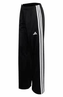 High Rise Wide Leg Track Pants