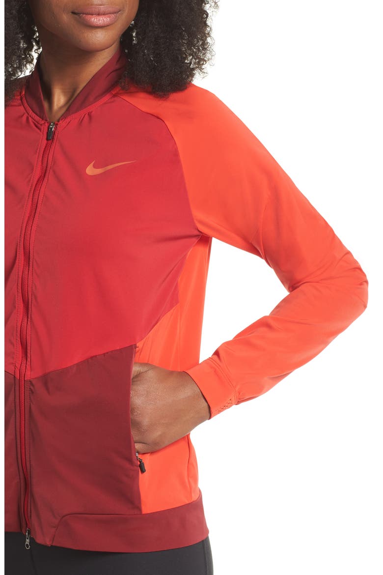 Dry Stadium Jacket, Alternate, color, HABANERO RED/ CORAL