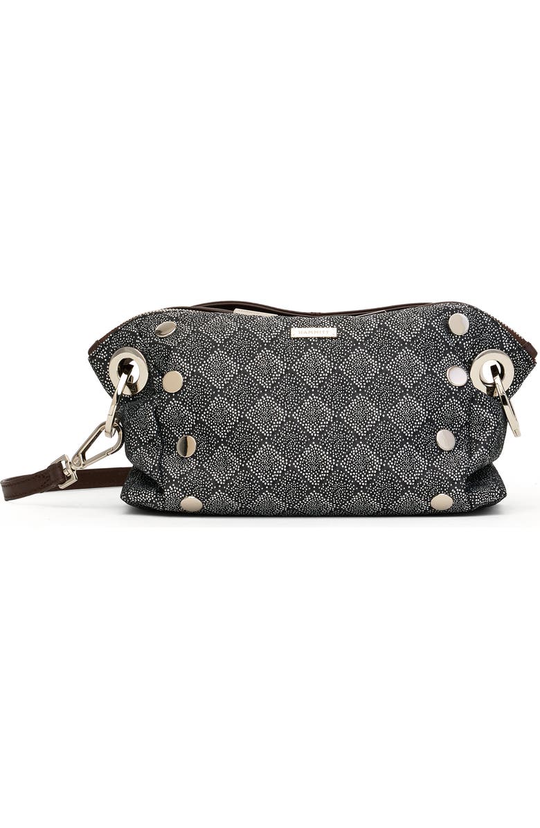 HAMMITT Small Daniel Crossbody Clutch, Main, color, Diamond Marquee/ Silver