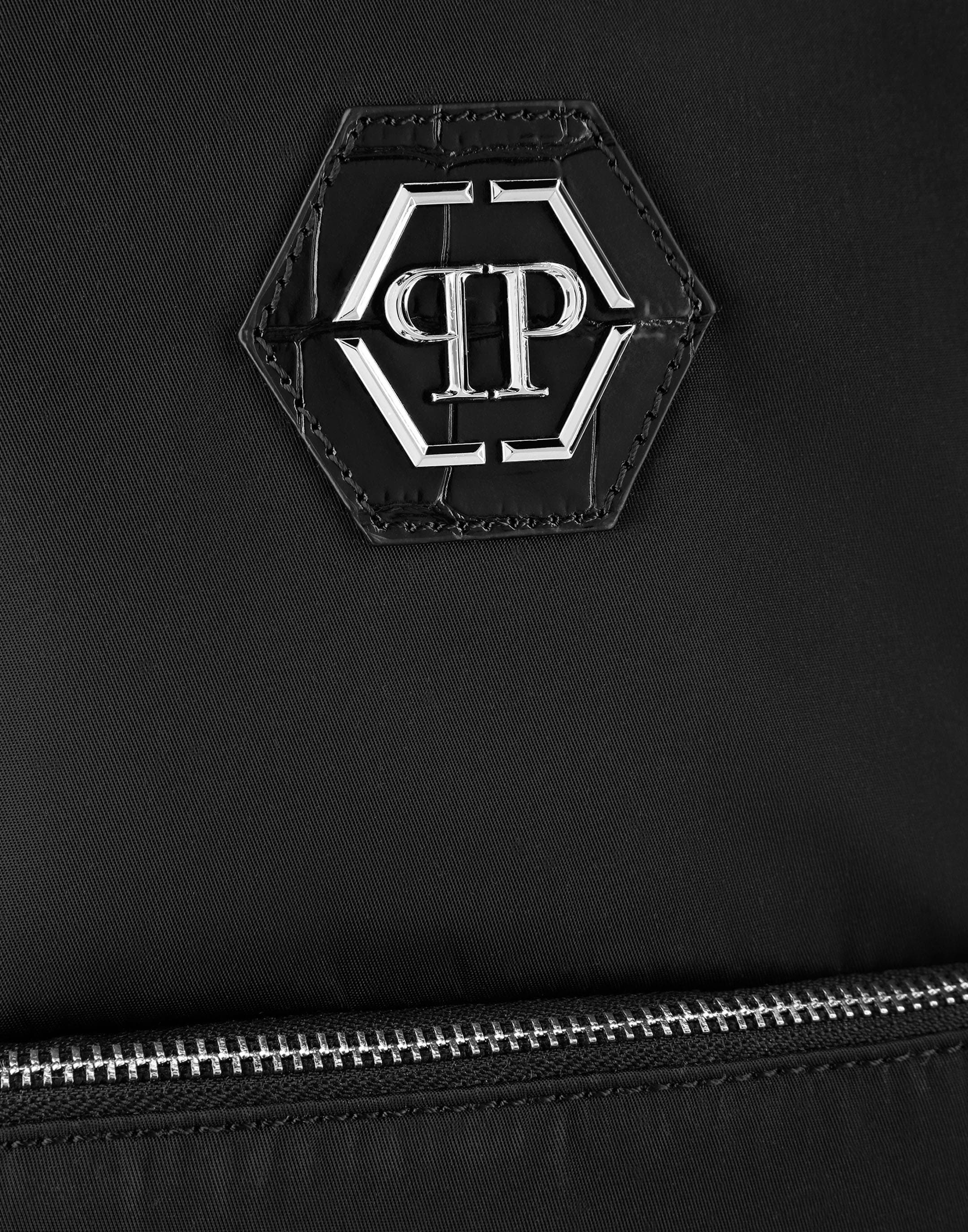 Cross Body Hexagon Men, Alternate, color, black