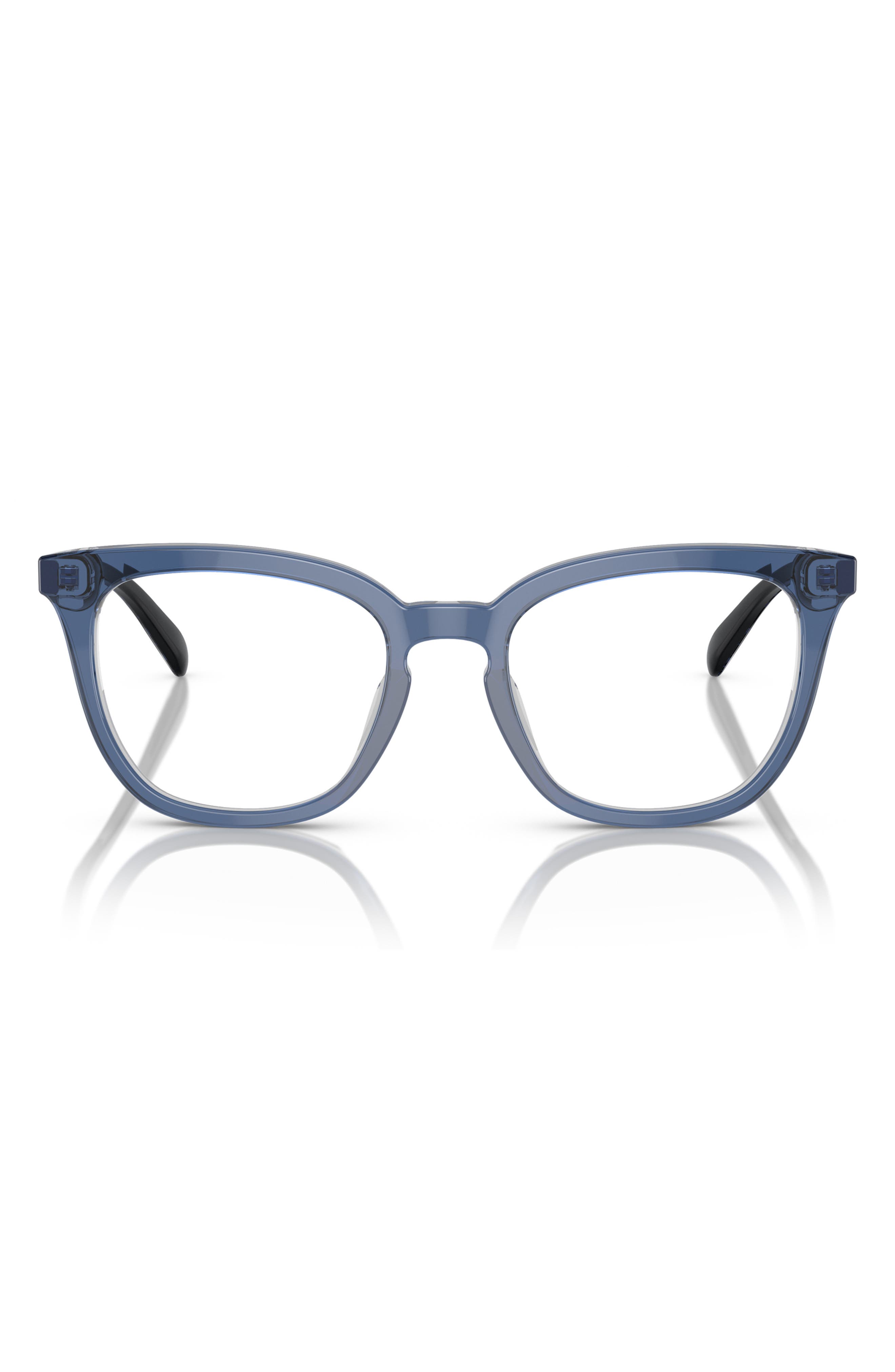 selected TRANSPARENT BLUE / DEMO