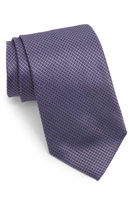 Canali Neat Silk Tie