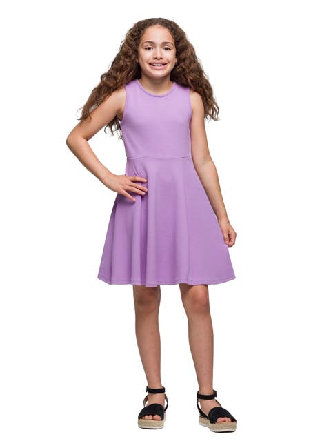 Sleeveless Knee Length Fit and Flare Dress