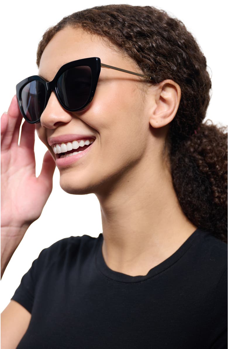 Derek Lam 10 Crosby Campbell Sunglasses, Alternate, color, 