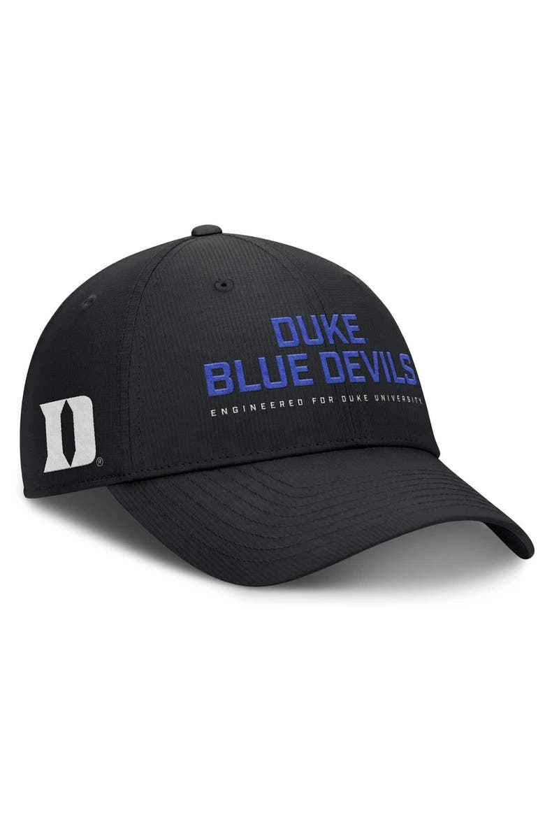 Nike Men's Nike Black Duke Blue Devils 2025 On-Field Gameday Club Adjustable Hat, Alternate, color, Black