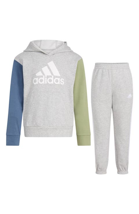 Kids' Colorblock Fleece Hoodie & Joggers Set (Toddler & Little Kid)