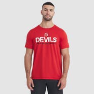 FANATICS Men's Fanatics Red New Jersey Devils Authentic Pro Rink Tech T-Shirt
