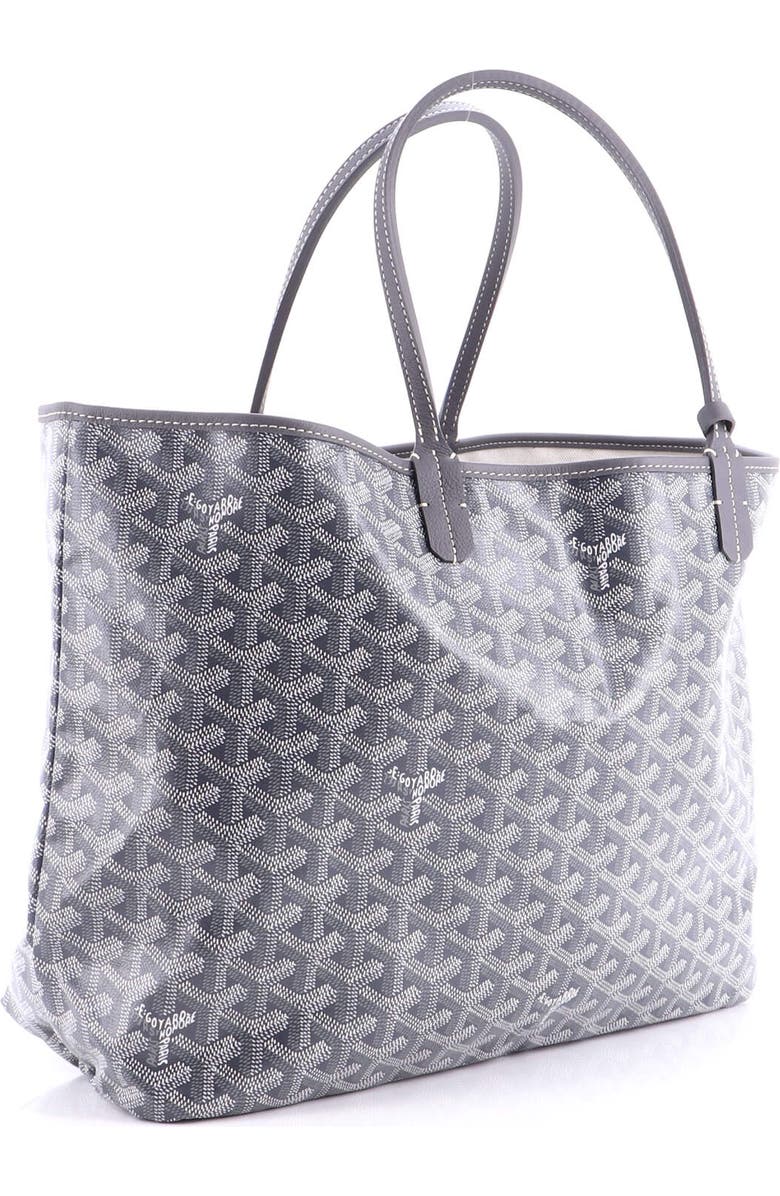 Pre-Owned Goyard Saint Louis Tote Coated Canvas PM, Alternate, color, Gray