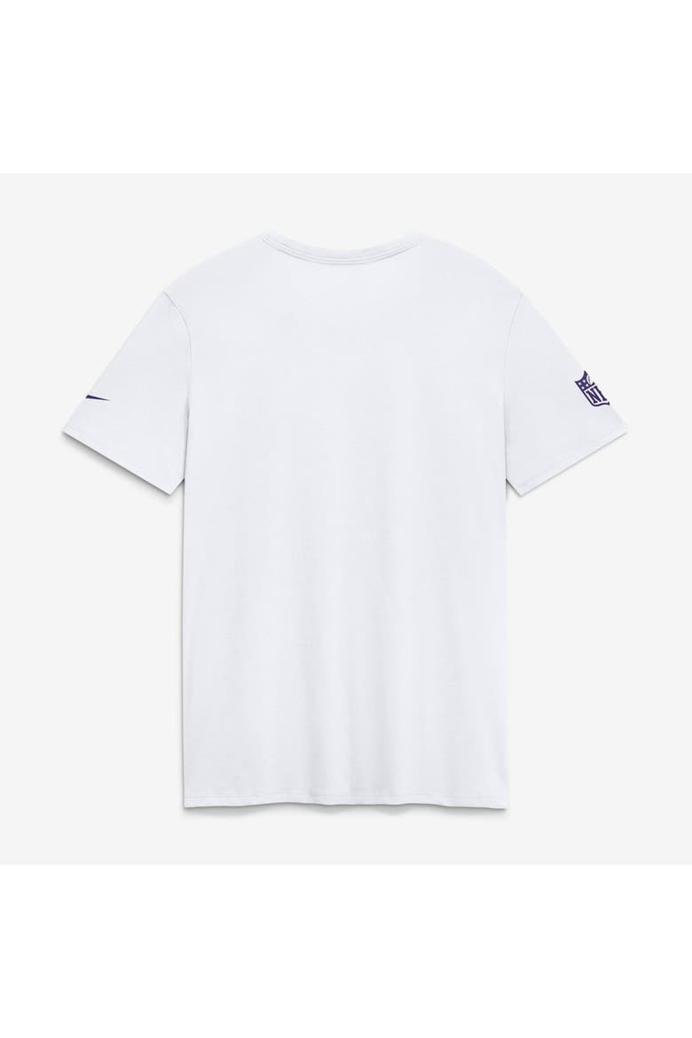 Women's Nike White Minnesota Vikings Sideline Alt Dri-FIT T-Shirt, Alternate, color, White