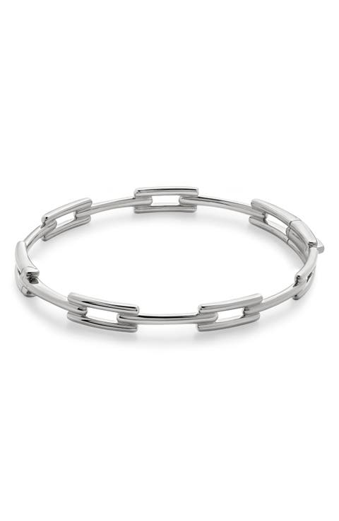 Signature Link Bangle Bracelet