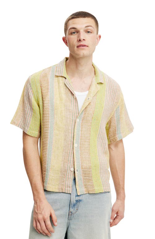 COTTON ON BOX FIT SHORT SLEEVE SHIRT
