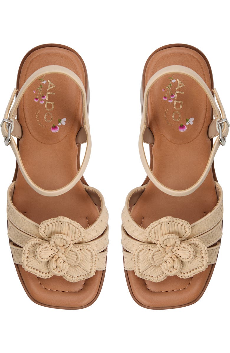 ALDO Beachbloom Ankle Strap Platform Sandal, Alternate, color,