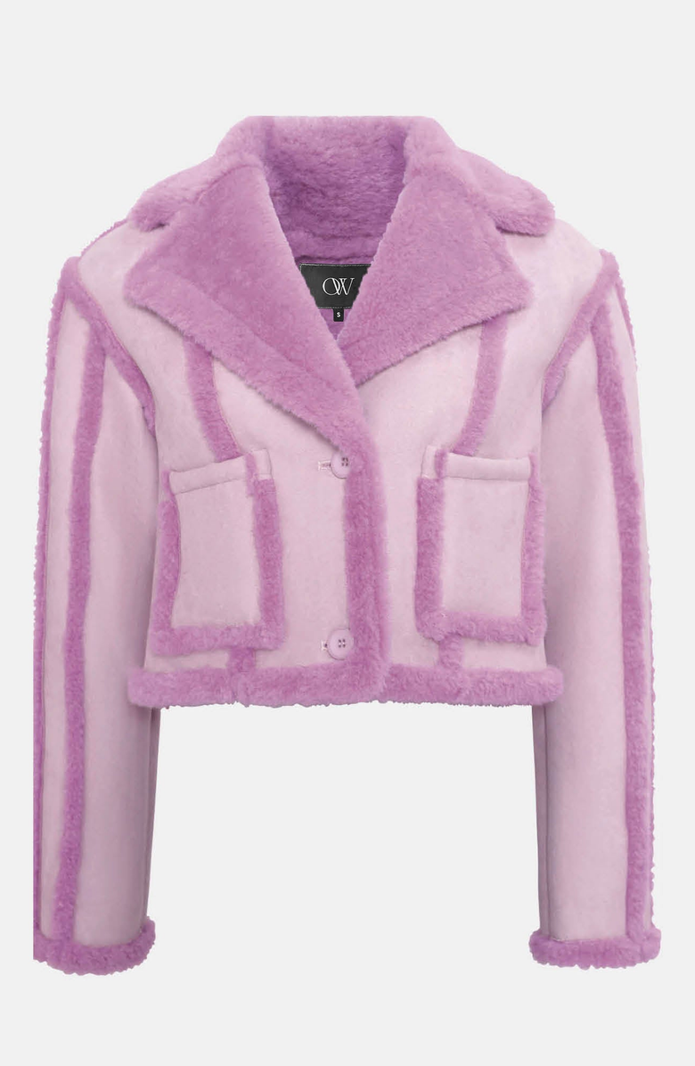 OW Collection BERLIN Jacket, Alternate, color, Pink