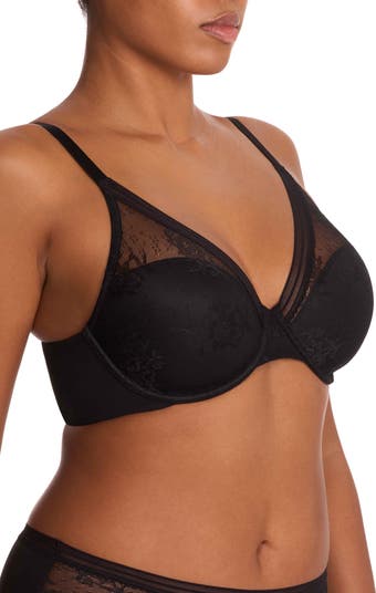 Love Lace Back Smoothing Plunge T-Shirt Bra