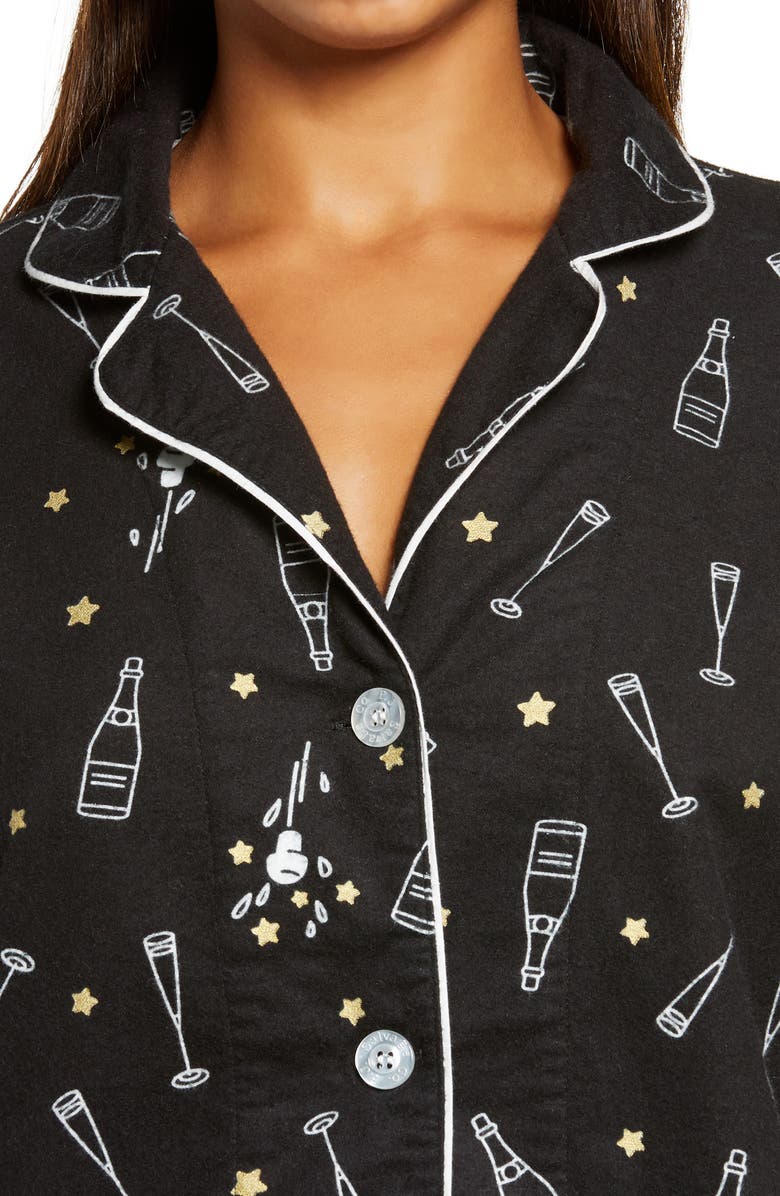 PJ Salvage Flannel Pajamas, Alternate, color,