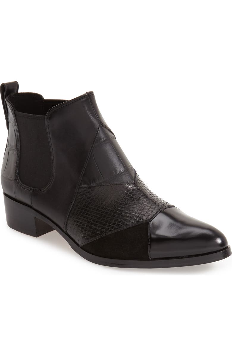 COACH 'Suffolk Patchwork' Pointy Toe Chelsea Boot, Alternate, color,