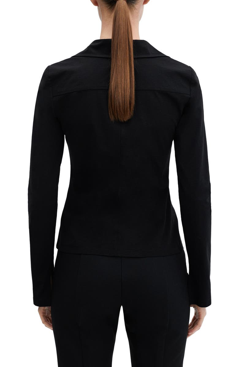 MANGO Trim Zip-Up Jacket, Alternate, color, 