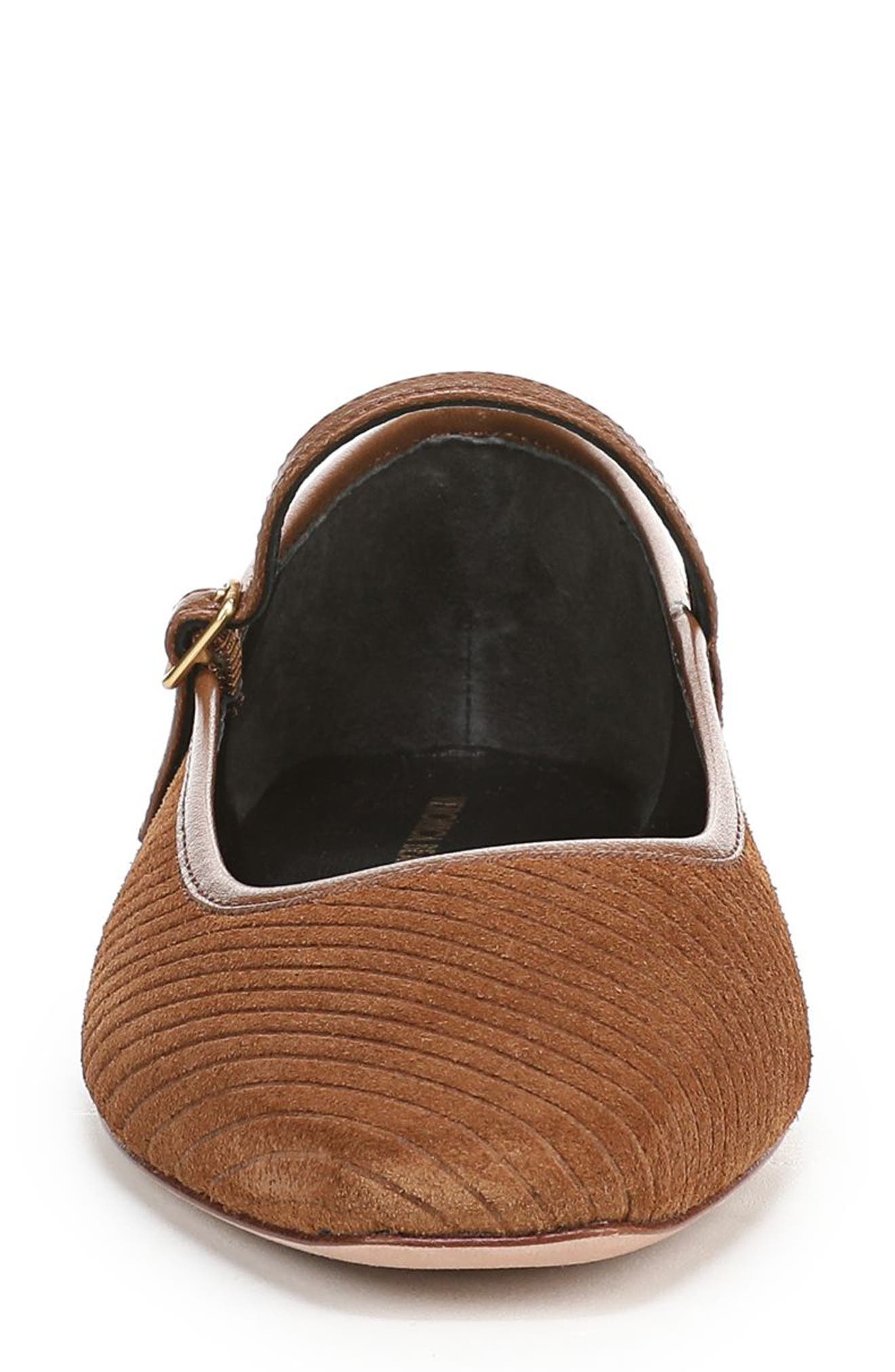 Ellie Mary Jane Flat, Alternate, color, HAZELWOOD