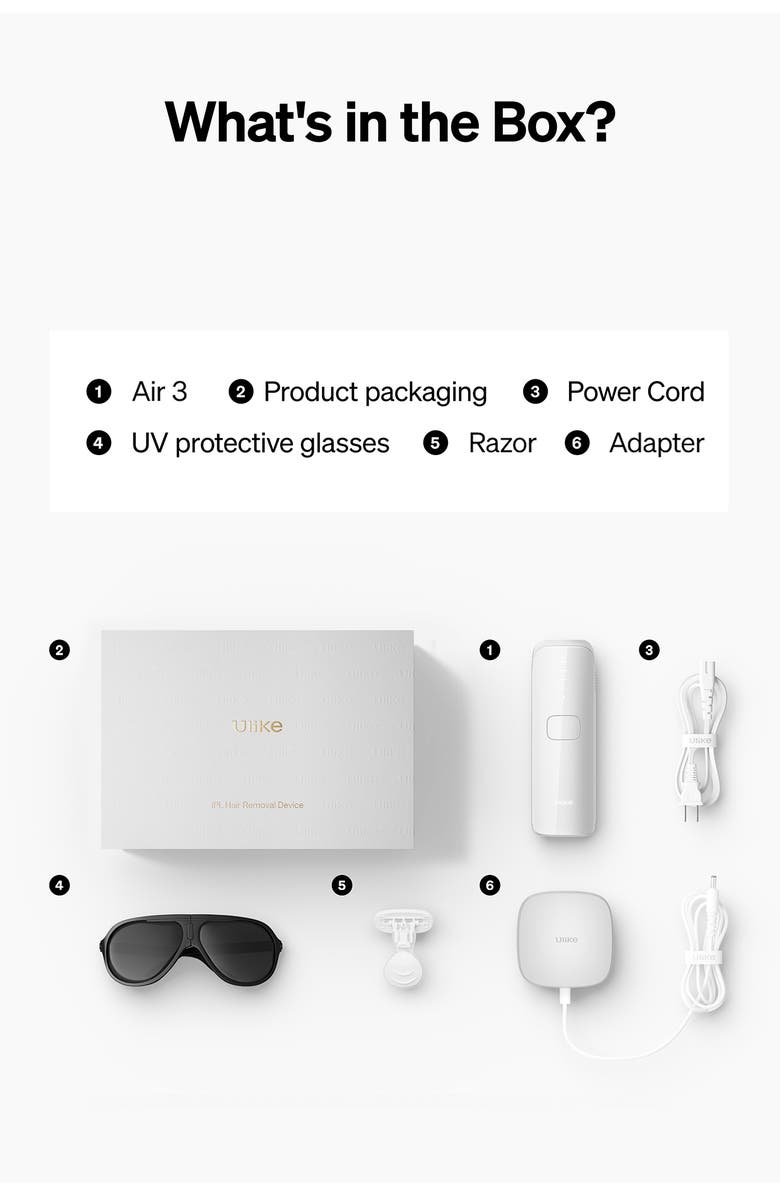 ULIKE Air3 IPL Hair Removal Device, Alternate, color, 