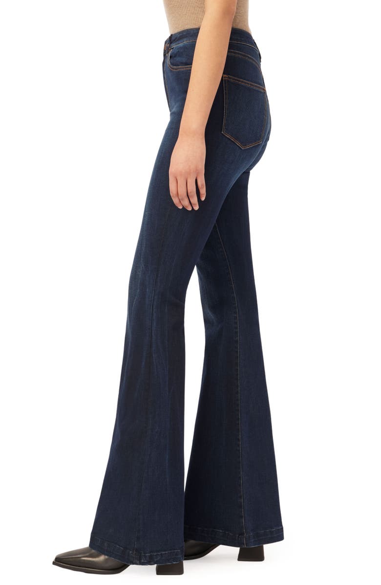 DL1961 Rachel Instasculpt Ultra High Waist Flare Jeans, Alternate, color,