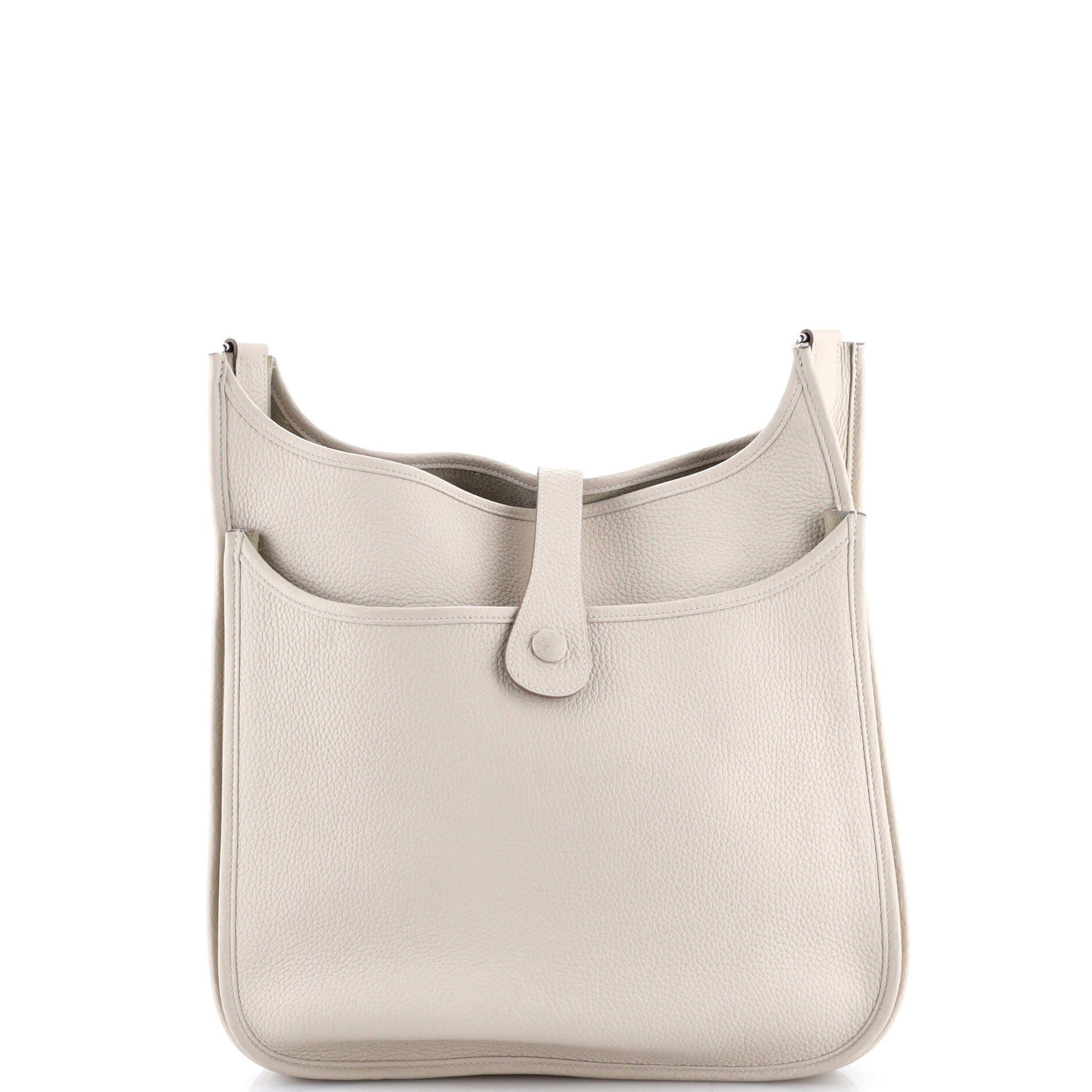 Pre-Owned Hermes Evelyne Bag Gen III Clemence GM, Alternate, color, 