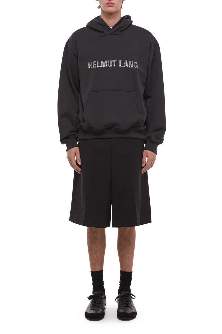 Graphic Plaid Check Logo Hoodie, Alternate, color, VINTAGE BLACK