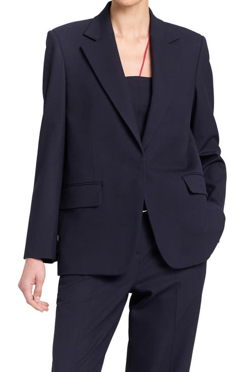 Jillian One-Button Blazer