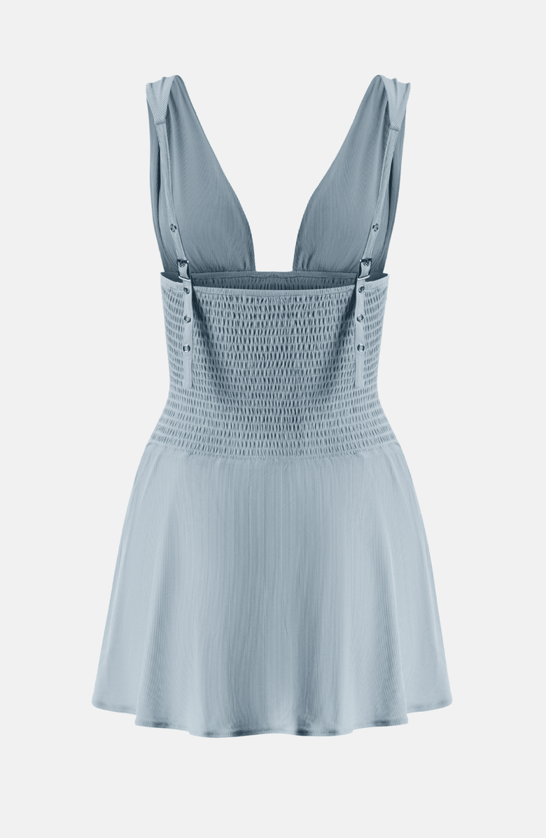 OW Collection ALBA Mini Dress, Alternate, color, Light Blue
