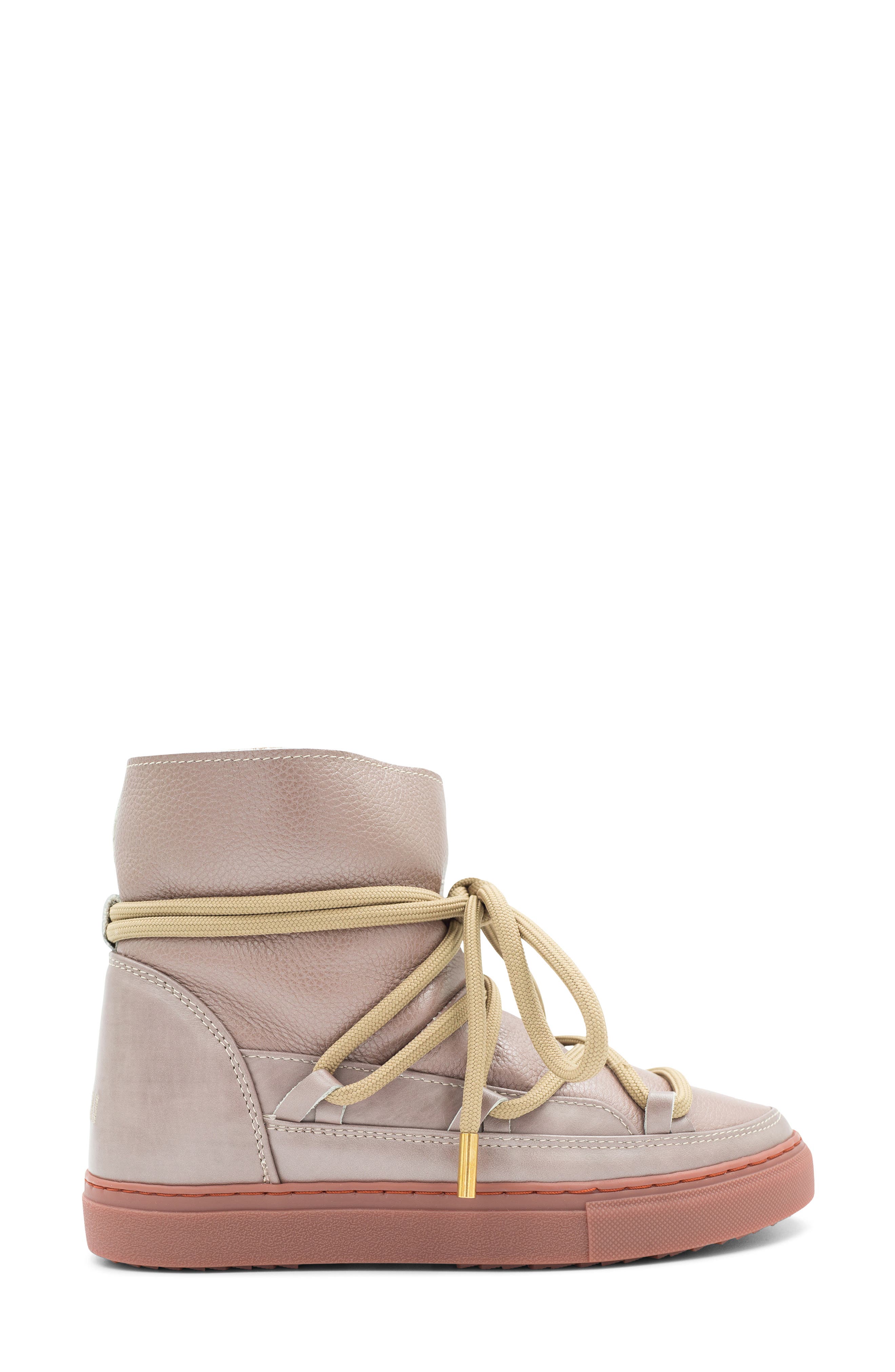 INUIKII Classic Genuine Shearling Sneaker Boot, Alternate, color, 