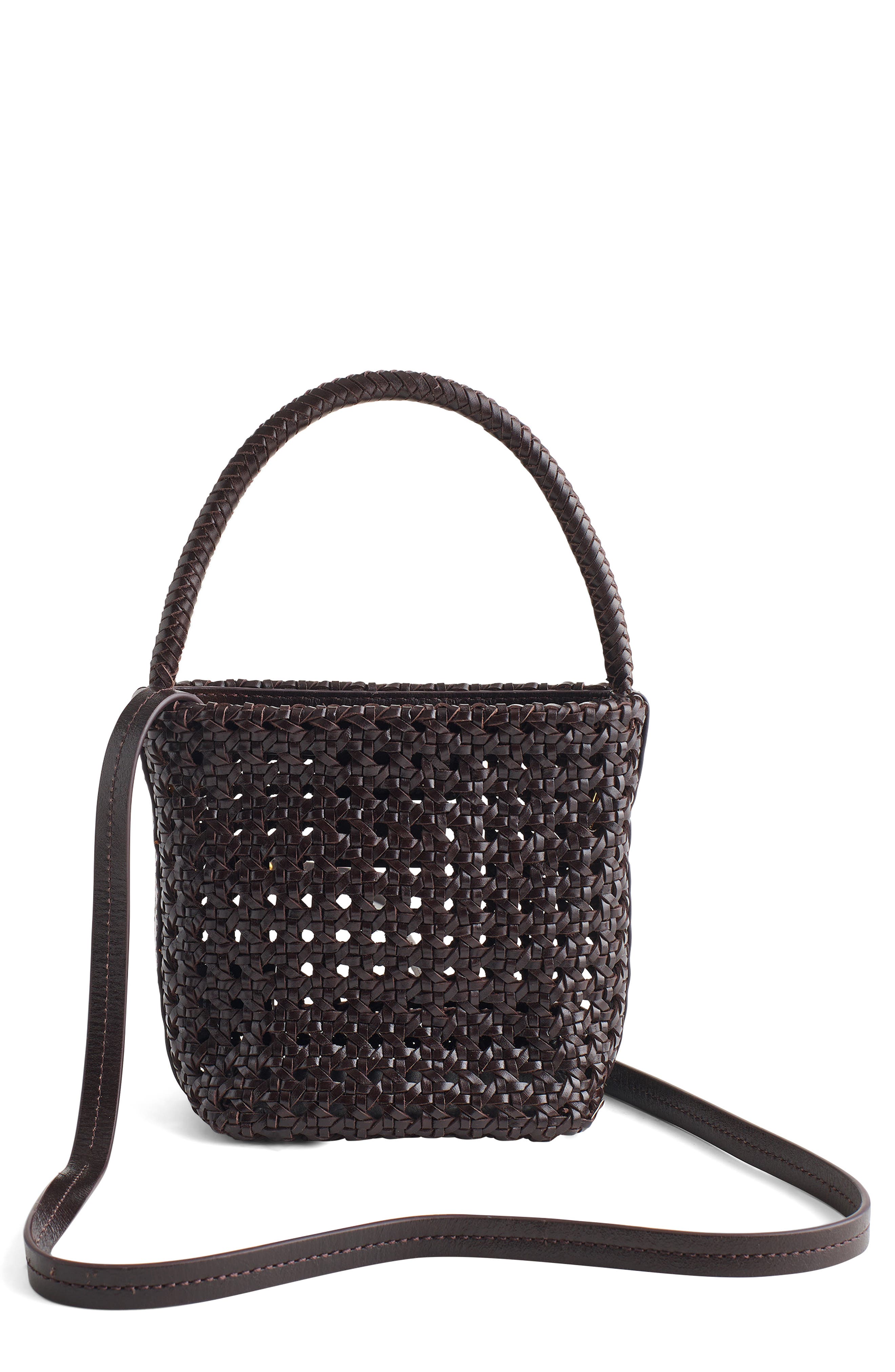 Madewell The Handwoven Cane Mini Bag