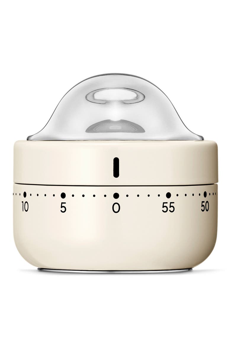 Mechanical Kitchen Timer, Alternate, color, CREAM