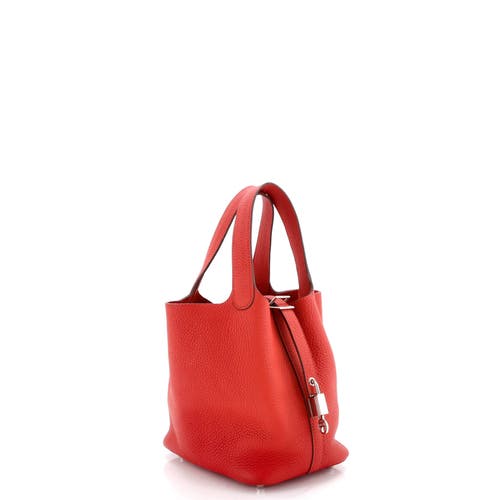 Pre-owned Hermes Hermes Picotin Lock Bag Clemence Pm