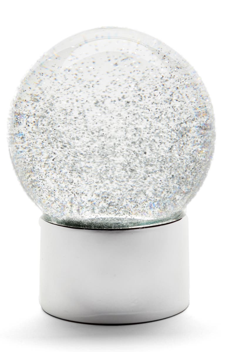 NORDSTROM AT HOME Medium Glitter Snow Globe, Main, color,