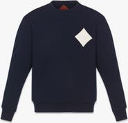 MCM Logo Patch Bouclé Sweatshirt