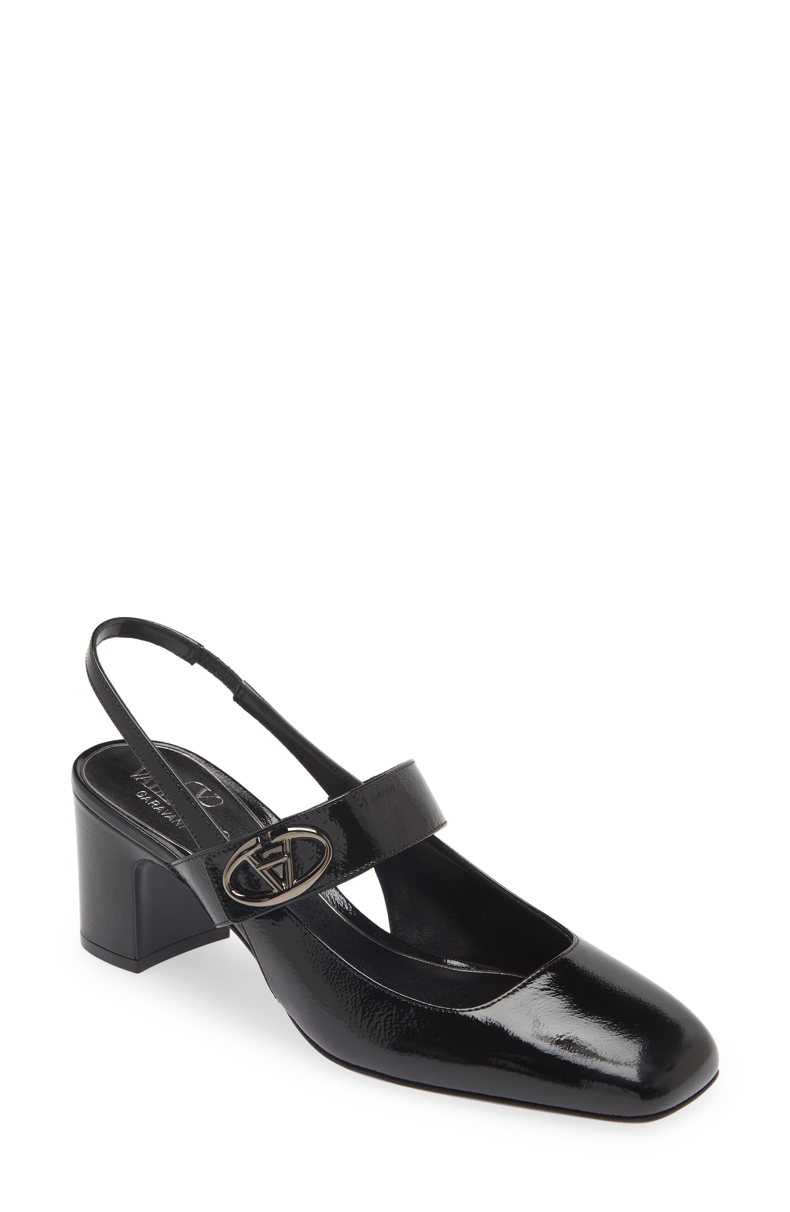 VLOGO Slingback Pump, Main, color, NERO