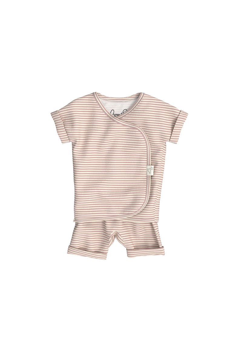 Unisex Baby Romper, Main, color, Berry Twist